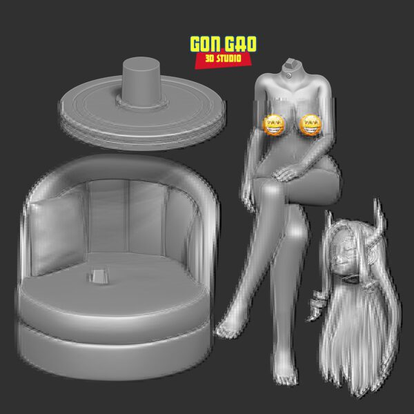 Nlsinh - Mount Lady Version STL 3D PRINTING - Imagen 3